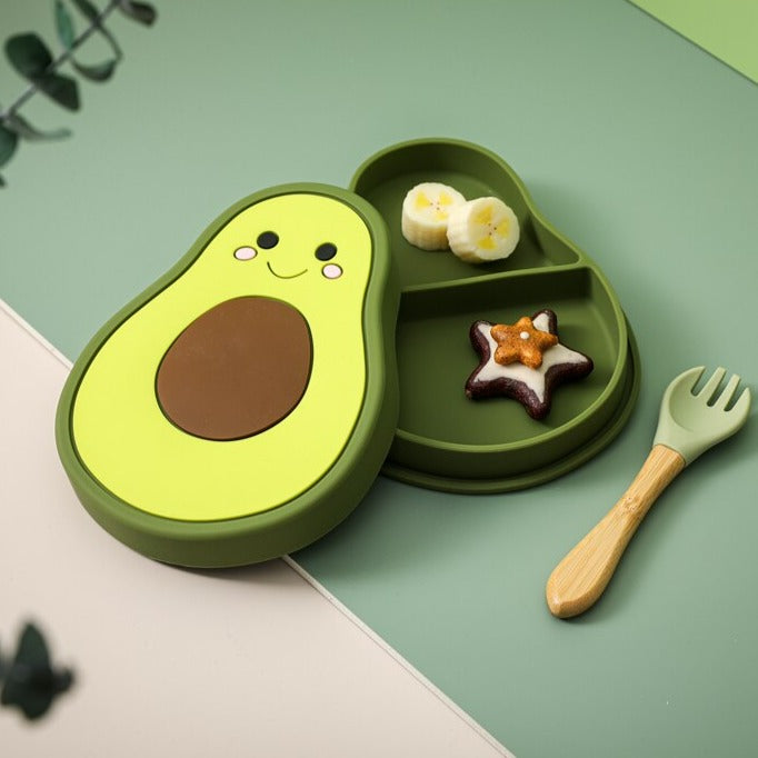 Baby dinning avocado set - creativebabystore.com