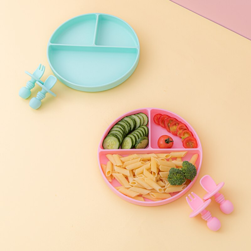 Baby Silicone Dining Plate