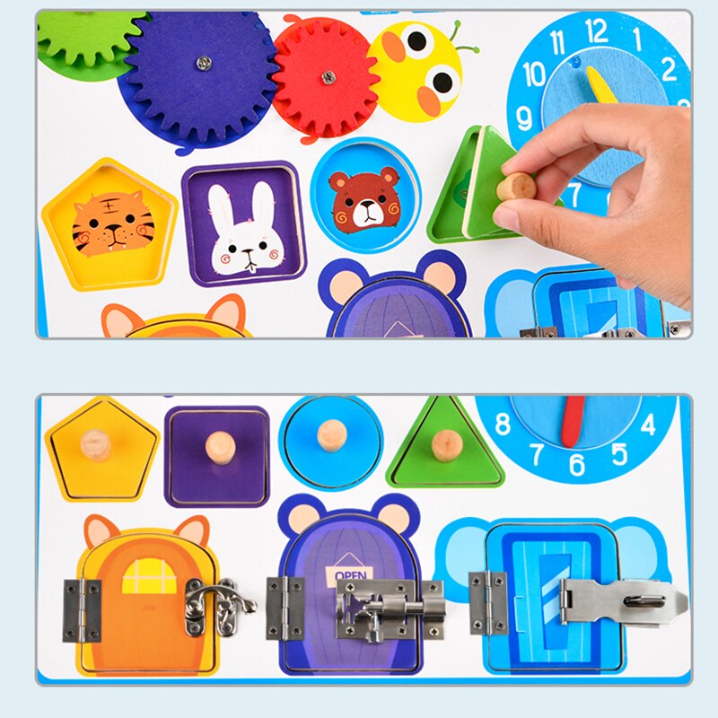 Montessori Baby Smart Busy Board