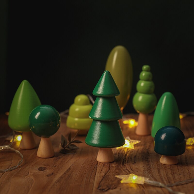 Montessori Wooden Forest Tree Toy