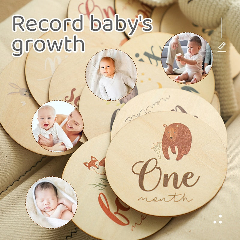 Baby Month Milestone Cards