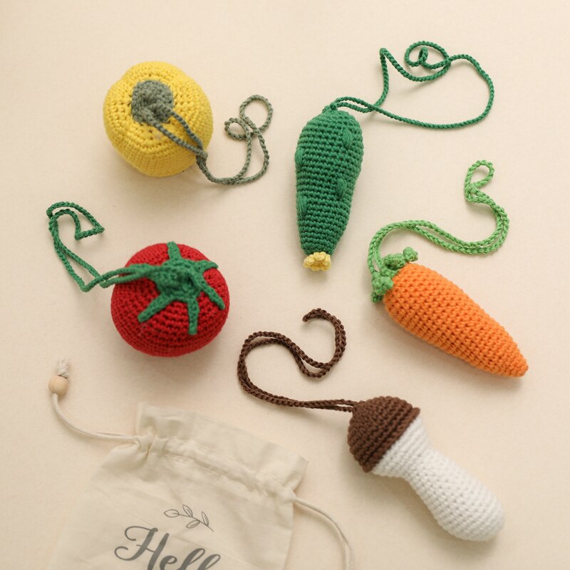 Baby Play Gym Crochet Fruit