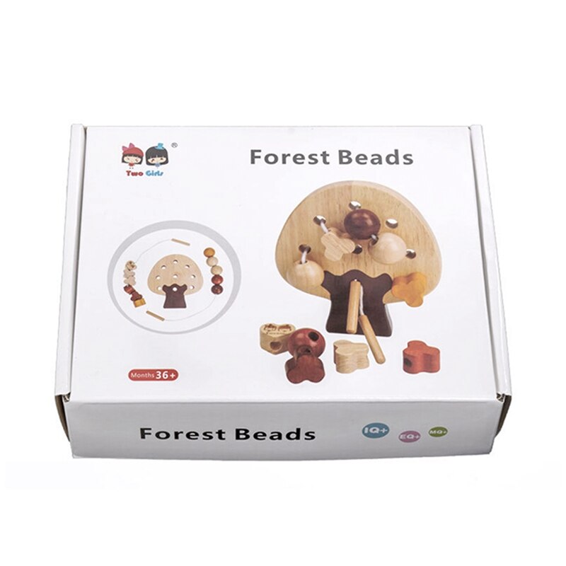 Montessori Stringing Toy Forest Beads