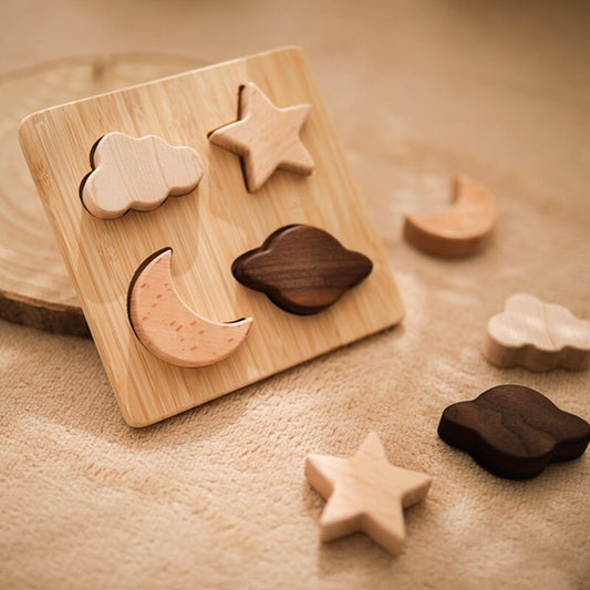 Montessori Wooden 3d Puzzle