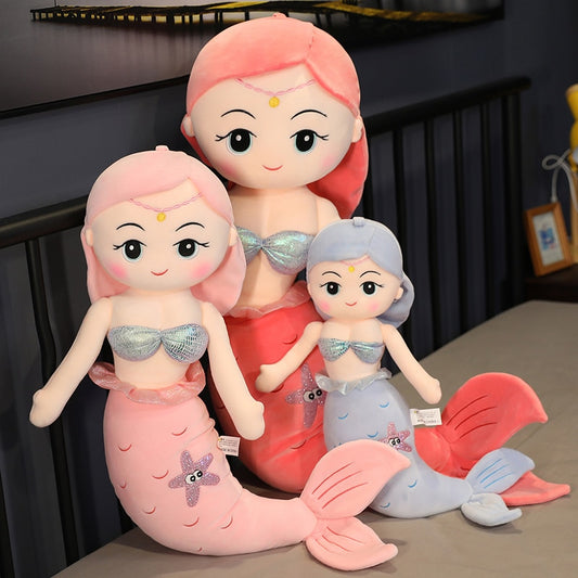 Plush Toy Stuffed Mermaid