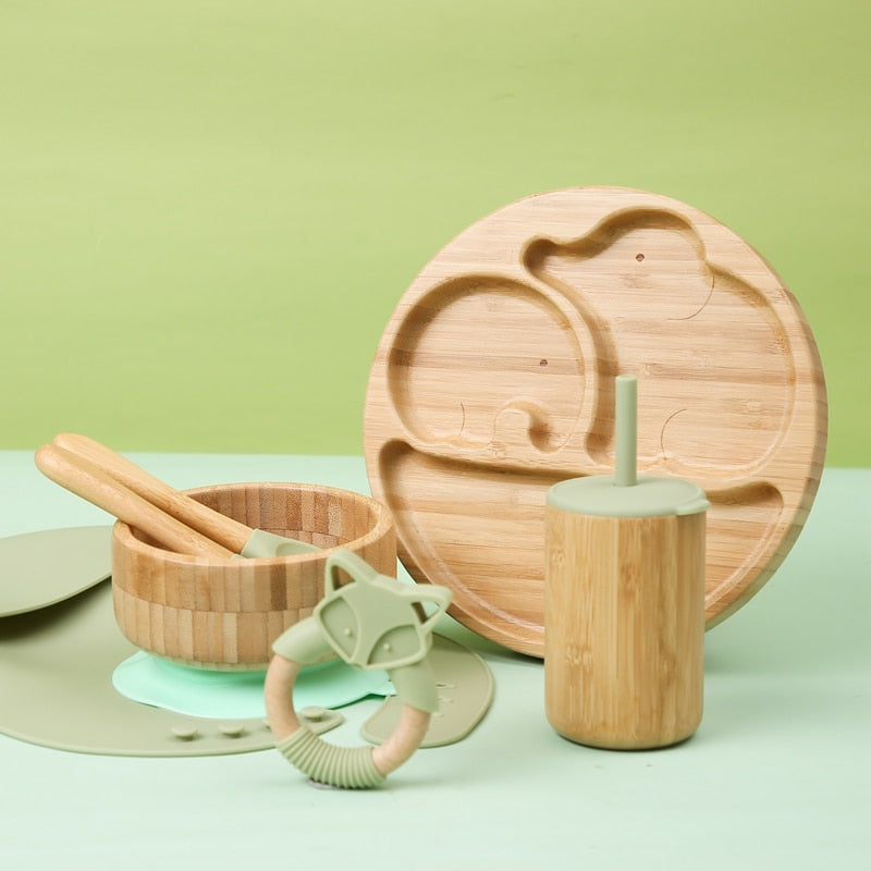 Baby Tableware Set Animals 7Pcs