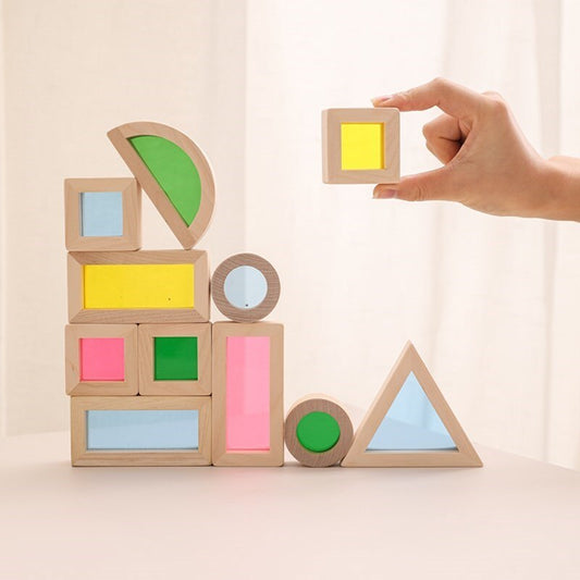Montessori Rainbow Blocks