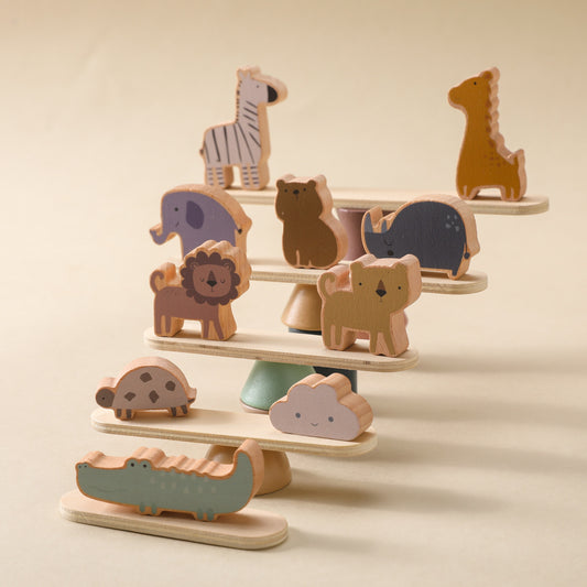 Montessori Wooden Animal Balance Toys