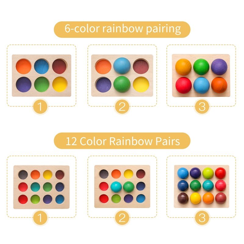 Montessori Color Sorting Board