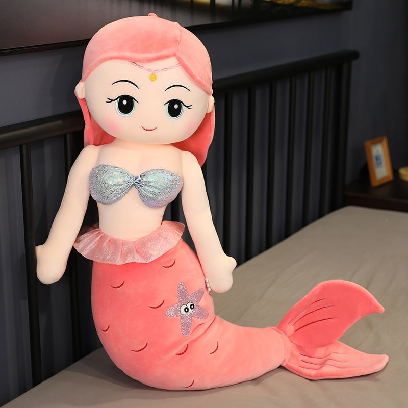 Plush Toy Stuffed Mermaid